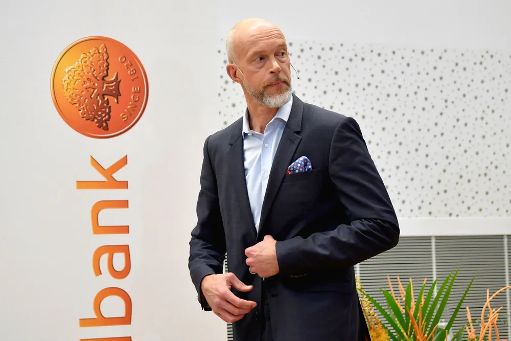 Anders Karlsson er fungerende konsernsjef i Swedbank etter at Birgitte Bonnesen fikk sparken i vår.