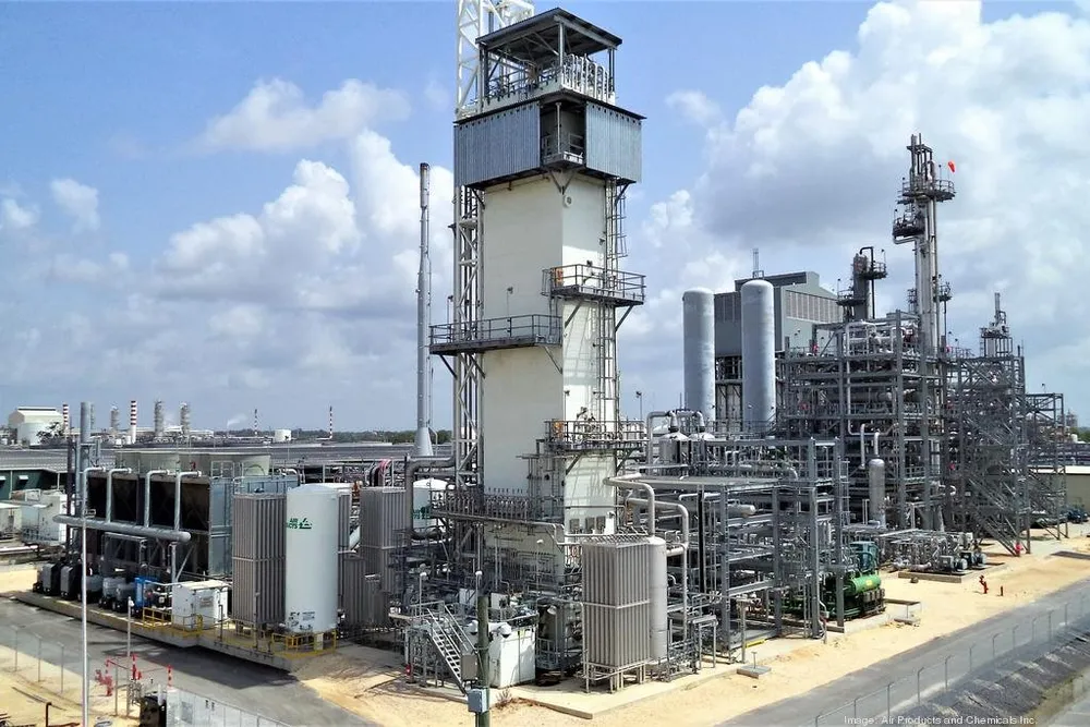 Air Products' hydrogen production facility in Geismar, Louisiana.
