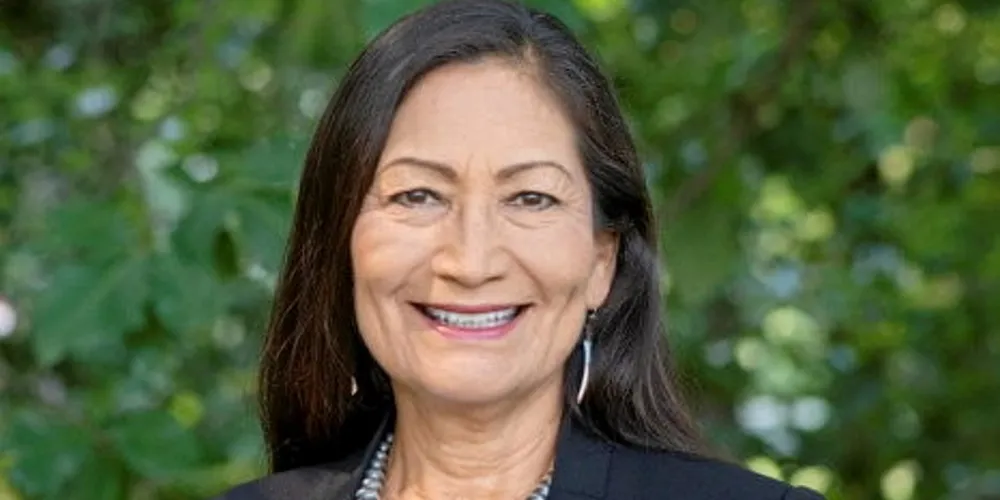 Deb. US Interior Secretary Deb Haaland.