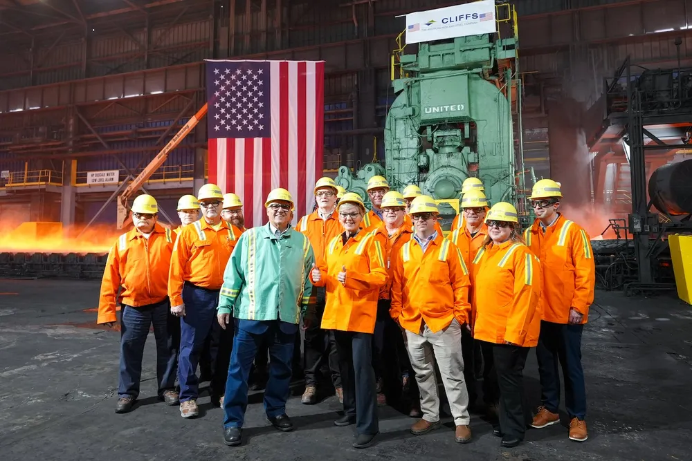 A visit by then-Secretary of Energy Jennifer Granholm to the Middletown steelworks