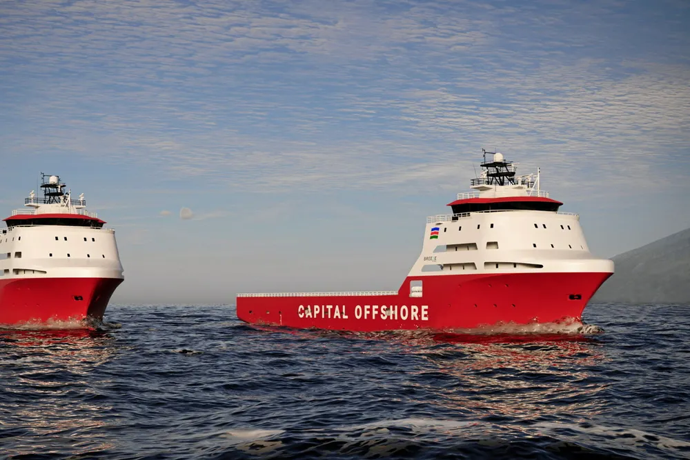 Breeze Ship Design skal designe to flerbruksforsyningsfartøy. .