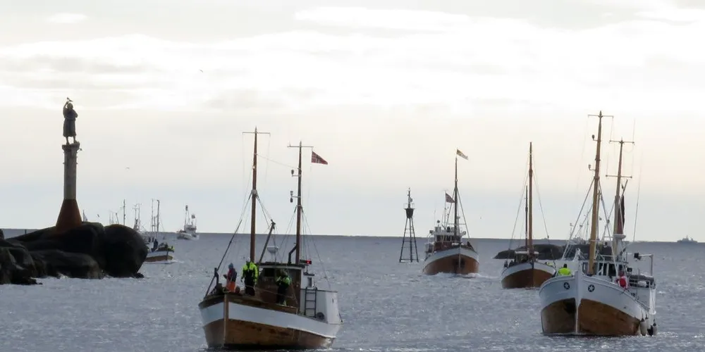 VM i skreifiske 2015 trekker mange til Svolvær, også Råfisklaget. Her fra 2015. Arkivfoto: Jon Eirik Olsen