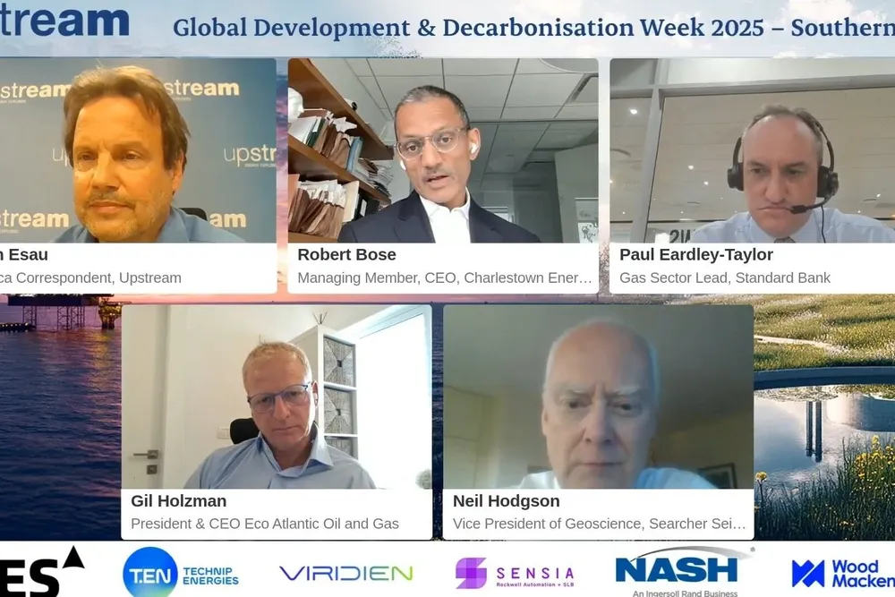Participants in Upstream's Southern Africa webinar.