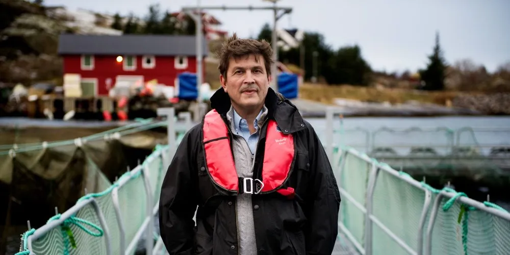 Daglig leder ved Nova Sea, Odd Strøm, sier lakseåret 2014 ser ut til å bli like bra. - Det har vært et fantastisk godt år i år også. Det forventer vi vil fortsette, sier han. Arkivfoto : Thomas Haugersveen