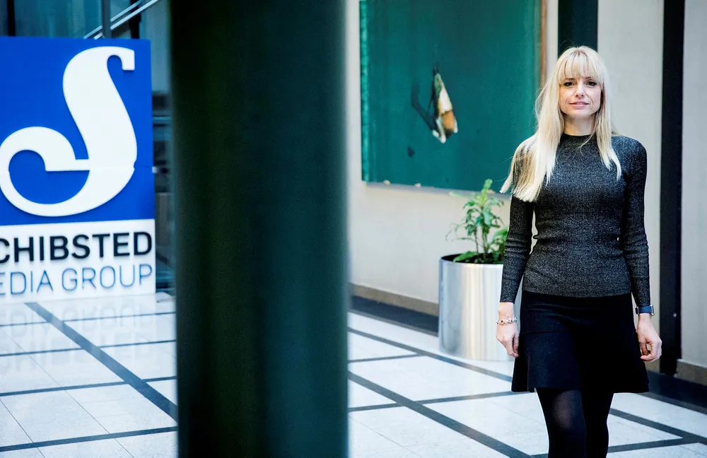Personvernsjef Ingvild Næss i Schibsted. Foto: Gunnar Lier