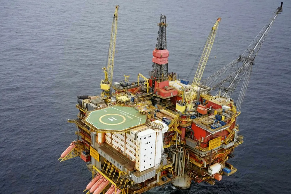 Oil leak: Statfjord A