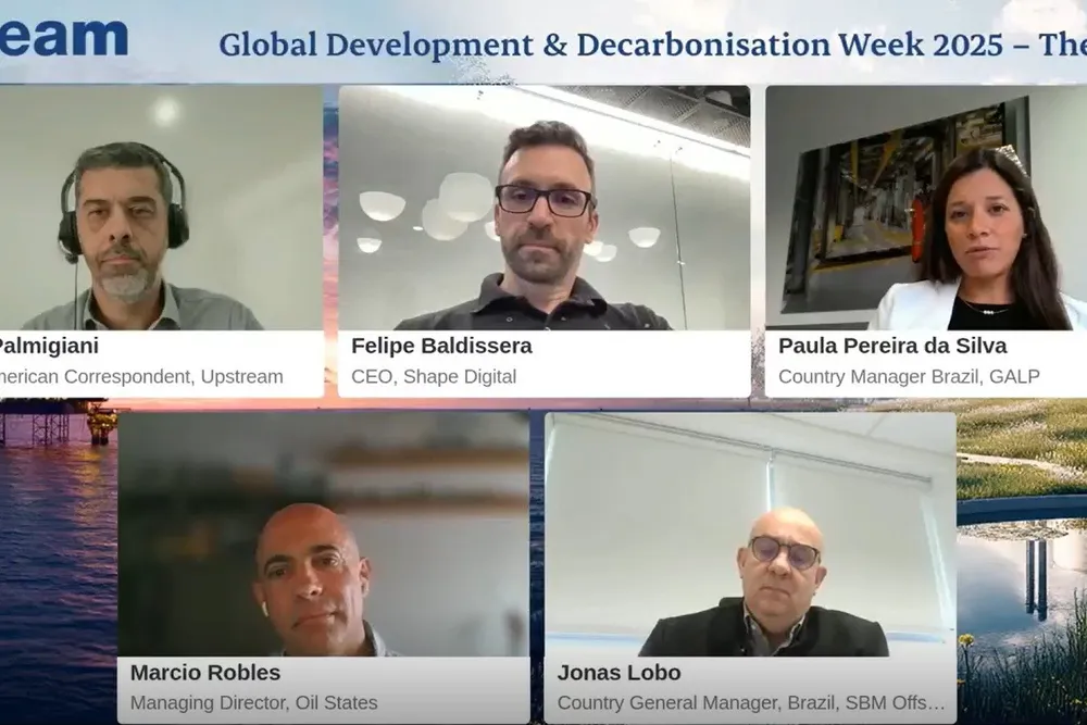 Participants in Upstream's Americas webinar.