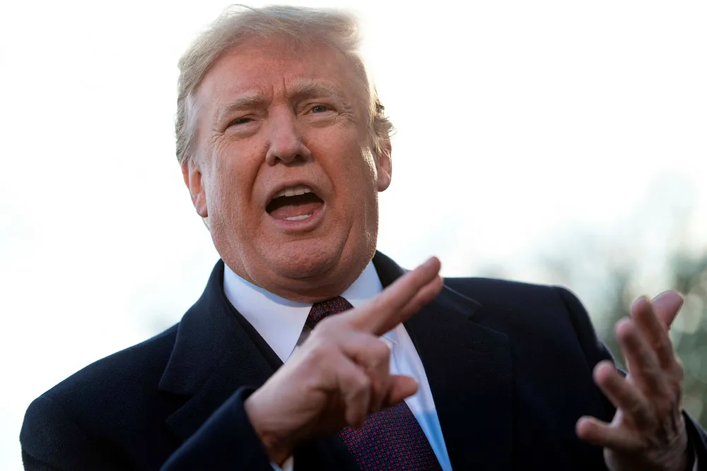 USAs president Donald Trump klaget gjentatte ganger under valgkampen i 2016 om at USA ikke hadde fått noe igjen for alle de 1000 milliarder kronene landet hadde brukt på krigføring i Irak.
