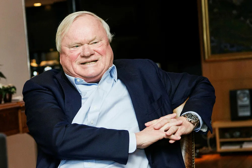 John Fredriksen satser 93 millioner kroner på nylig børsnoterte Fjordkraft. Foto: Elin Høyland