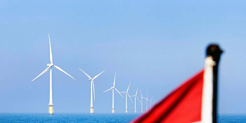 The Netherlands' first big offshore wind farm, the 108MW Egmond aan Zee