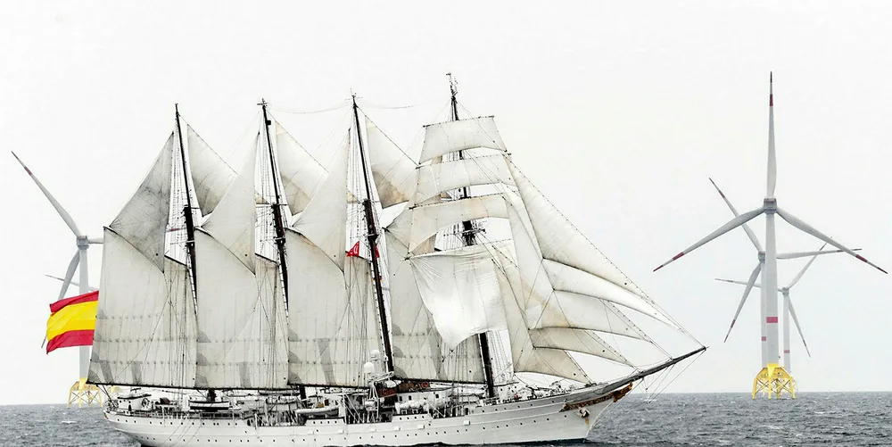 Iberdrola's Wikinger wind array in the German Baltic Sea