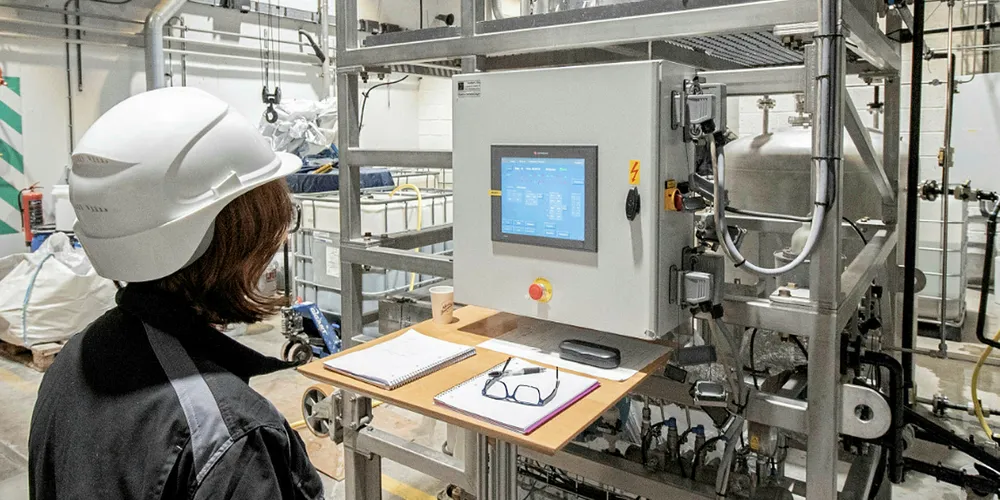 Teknologiselskapet Norsep leverer teknologi for håndtering av farlig avfall. Selskapet holder til i Porsgrunn.