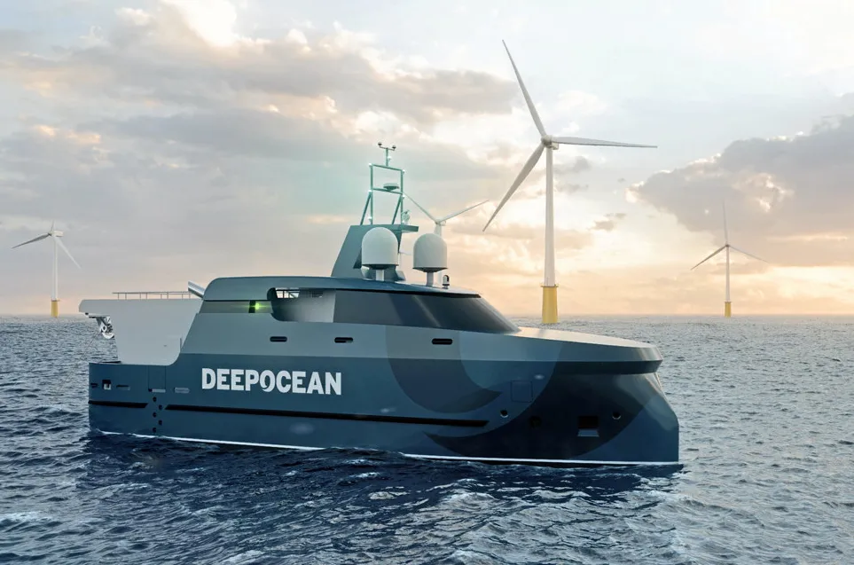 USV sitt Salt Ship Design-designede USV.