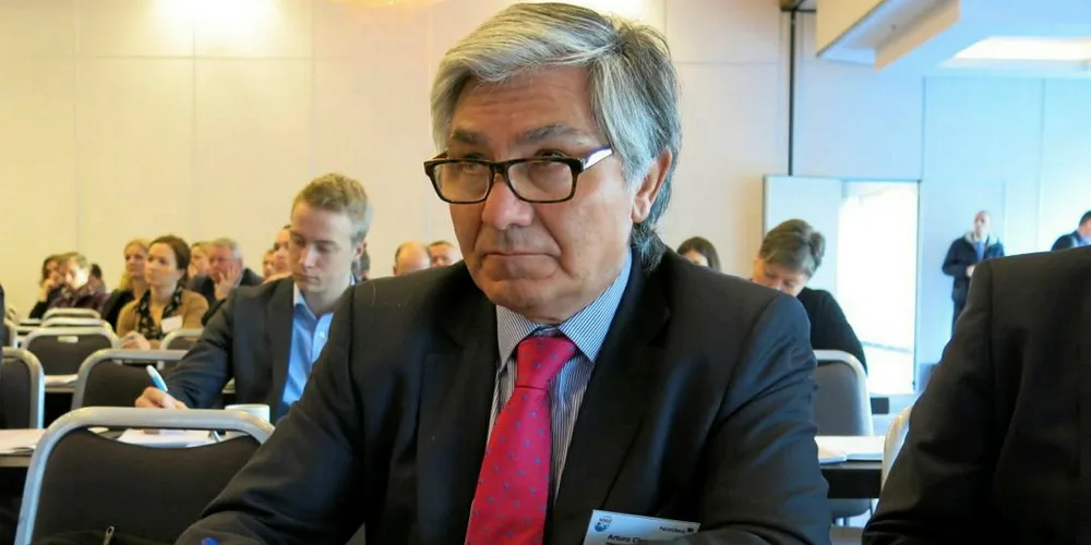 SalmonChile President Arturo Clement: We're back.