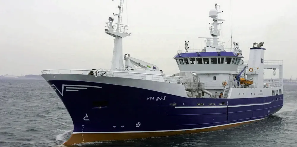 The VEA R-7-K, with a hold capacity of 1,300 cubic meters, replaces two other vessels with the same combined capacity.