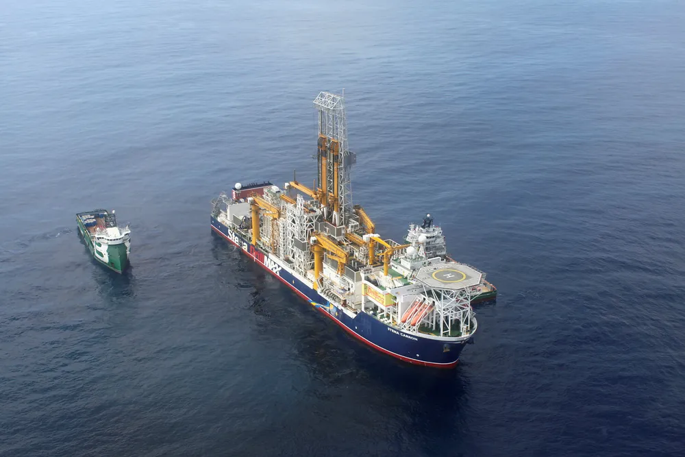 High-quality reservoirs: the drilling at Yellowtail was carried out by the drillship Stena Carron