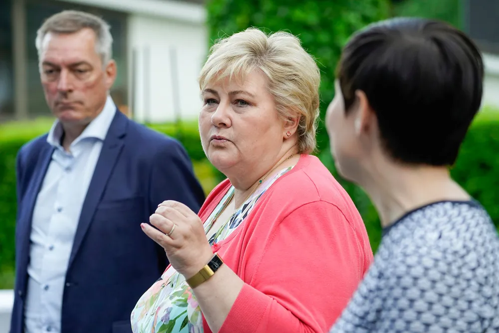 Forsvarsminister Frank Bakke-Jensen, statsminister Erna Solberg og utenriksminister Ine Eriksen Søreide deltok alle på Nato-møtet i Brussel. Med i ranselen var en ny avtale, skriver artikkelforfatteren._