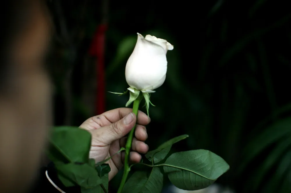 Mourning: Iranian authorities hold out hope that they will recover the bodies of the remaining five workers as yet unaccounted for following the incident.