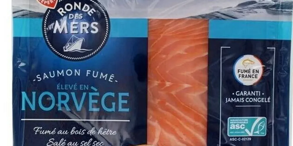 French retailer Leclerc has pulled the oak smoked salmon line from stores across France.