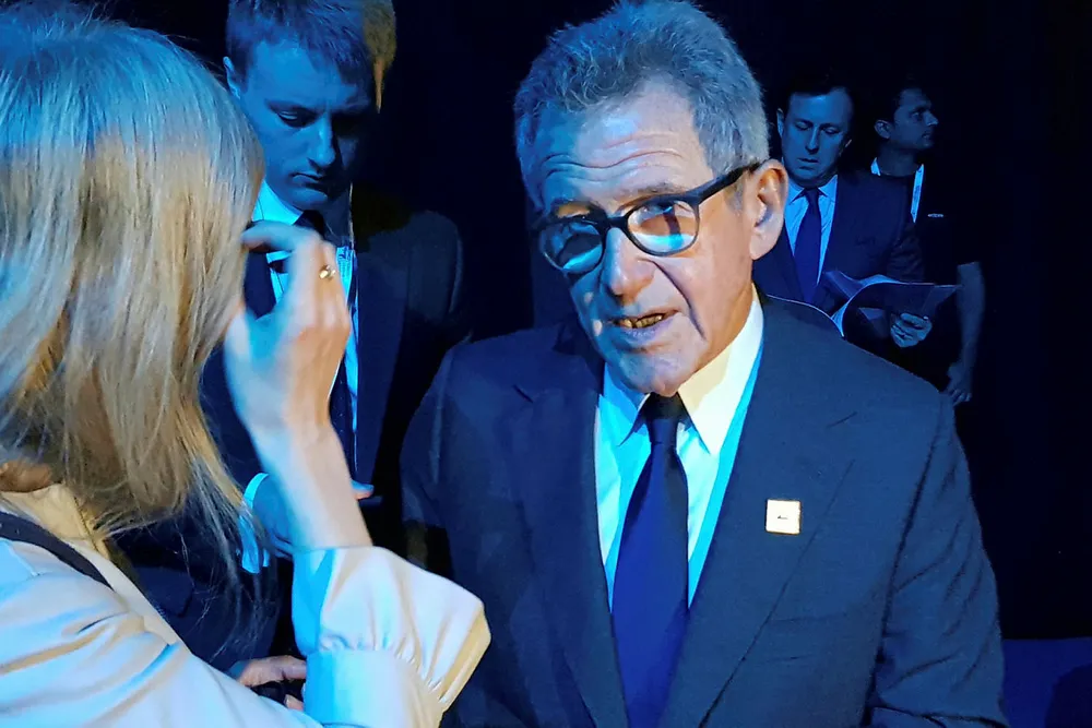 John Browne: at the World Energy Congress 2019 in Abu Dhabi
