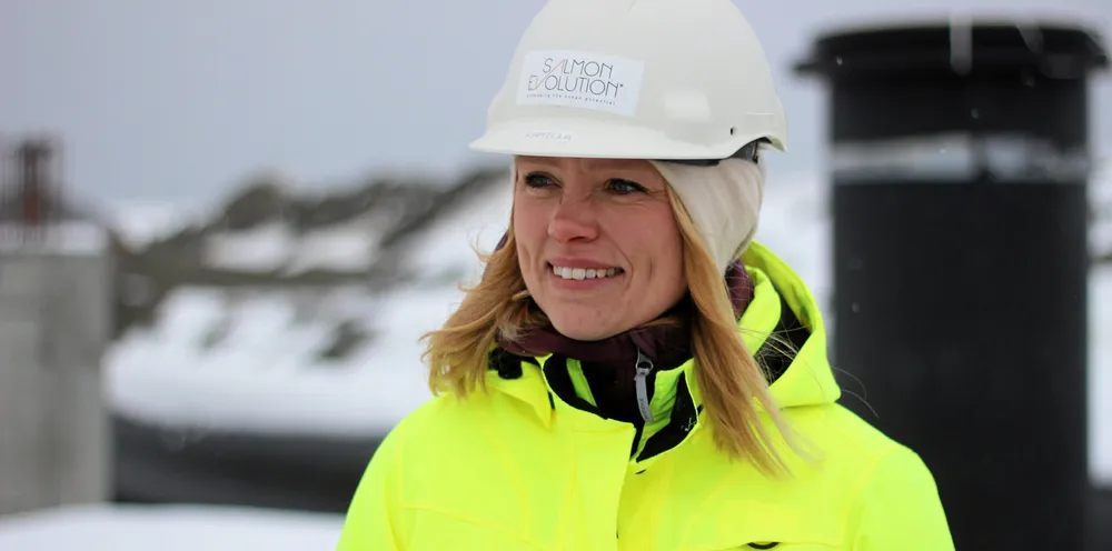 Kamilla Mordal Holo, Salmon Evolution project director.