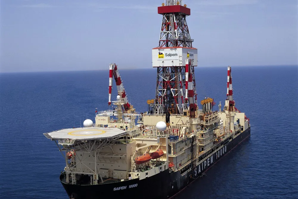 The drillship Saipem 10000 drilled Eni's 2019 Kekra-1 exploration well offshore Pakistan.