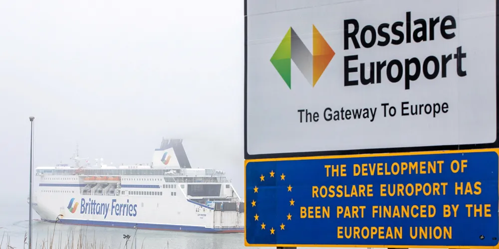Rosslare Europort has boomed since Brexit.