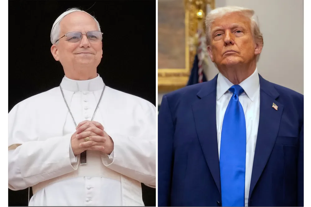 Pave Leo XIV har sagt seg villig til å holde fredssamtaler i Vatikanet. Donald Trump synes det høres ut som en strålende idé.