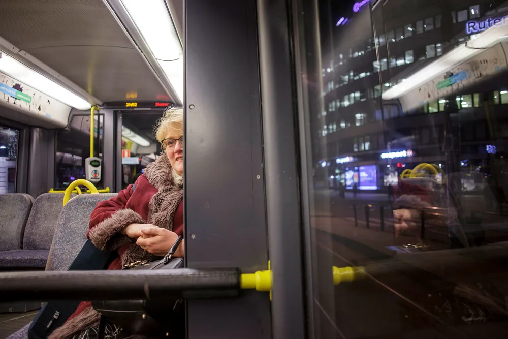 Venstre-leder Trine Skei Grande ber Ap stagge Frps innstramming i asylpolitikken. Foto: Javad Parsa