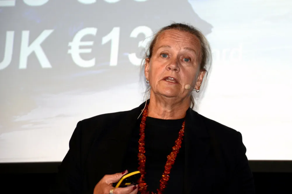 Fungerende Statnett-sjef Elisabeth Vike Vardheim forventer et overskudd på 3,3 milliarder kroner i selskapet i år. Det vil gi rekordutbyttet til staten, som tar halvparten av overskuddet etter skatt inn i statskassen.