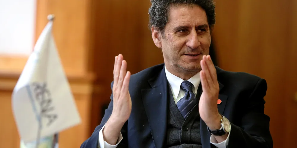 Irena director-general Francesco La Camera