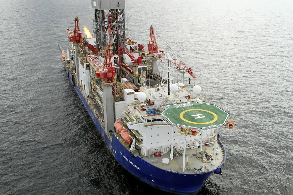 Dispute: the drillship Titanium Explorer