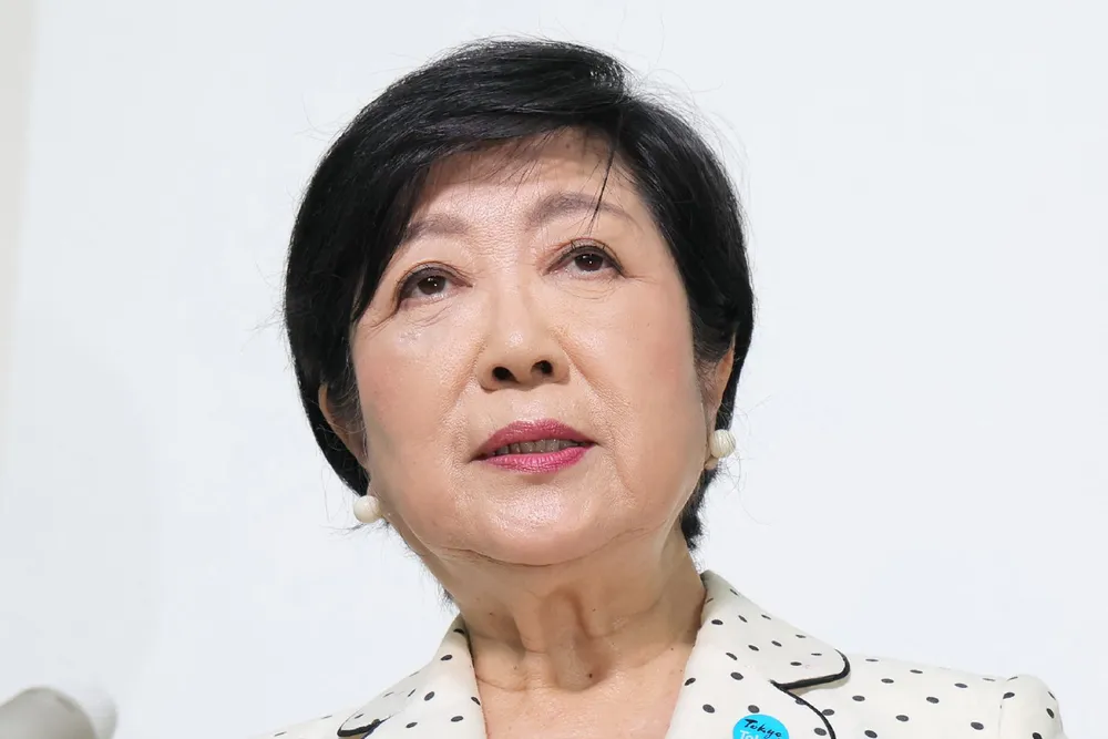 Tokyo's governor Yuriko Koike