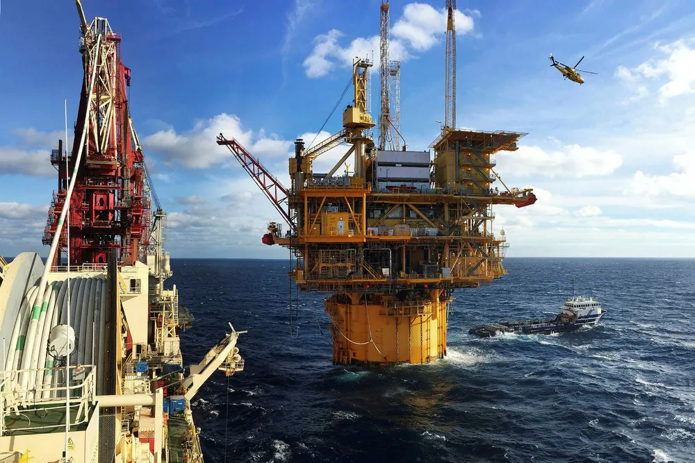 Tie-back: Taggart will be tied back to the Williams-operated Devils Tower spar in the US Gulf