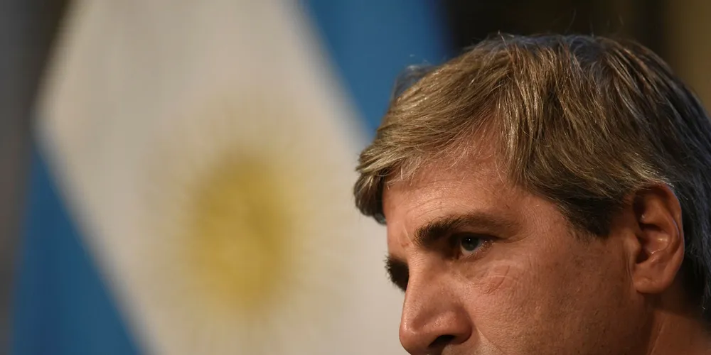 Argentina's finance minister Luis Caputo says the World Bank approval is a vote of confidence Photo: EITAN ABRAMOVICH/AFP/Getty Images