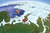 Barents bounty: an artist's impression of the Prirazlomnoye development