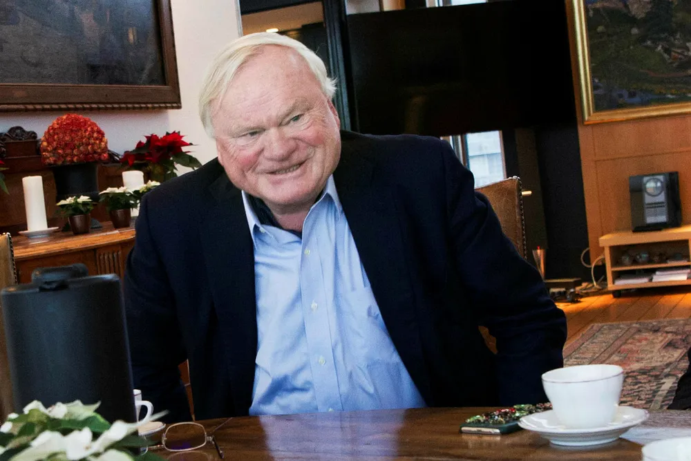 John Fredriksens selskap Geveran Trading har inngått et samarbeid med inkassoselskapet Axactor om investeringer i store gjeldsporteføljer. Foto: Elin Høyland