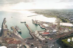 Port Taranaki: selected as the best site for a LNG terminal