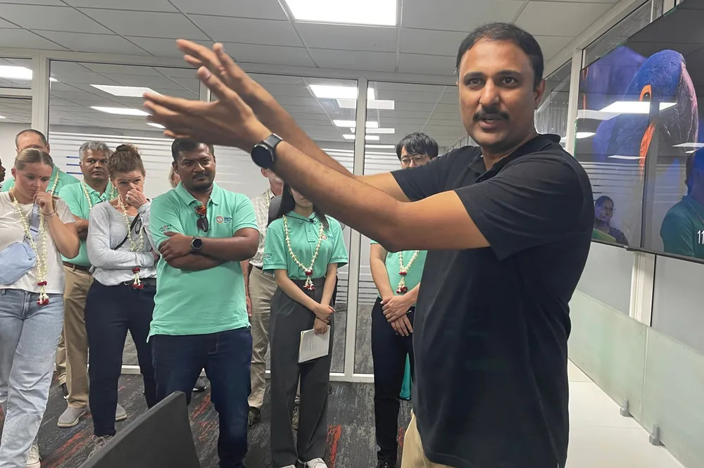AquaExchange CEO Pavan Kosaraju.