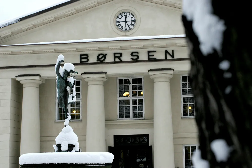 Oslo Børs Foto: Gunnar Lier