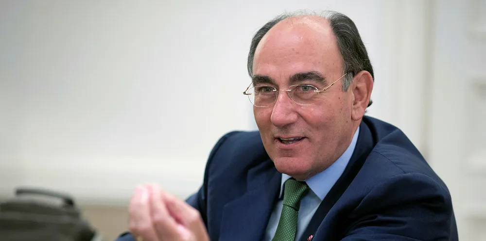 Ignacio Galan, Iberdrola CEO and chairman.