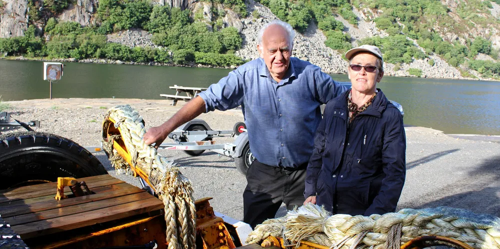 I all slags vær har ekteparet Turid og Eilef Liland stått på for båtfolket og de har fraktet over to tusen fritidsbåter over Listeid siden 2003.