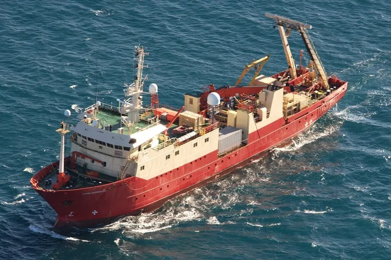 Joining the search: the Fugro Supporter multi=purpose vessel