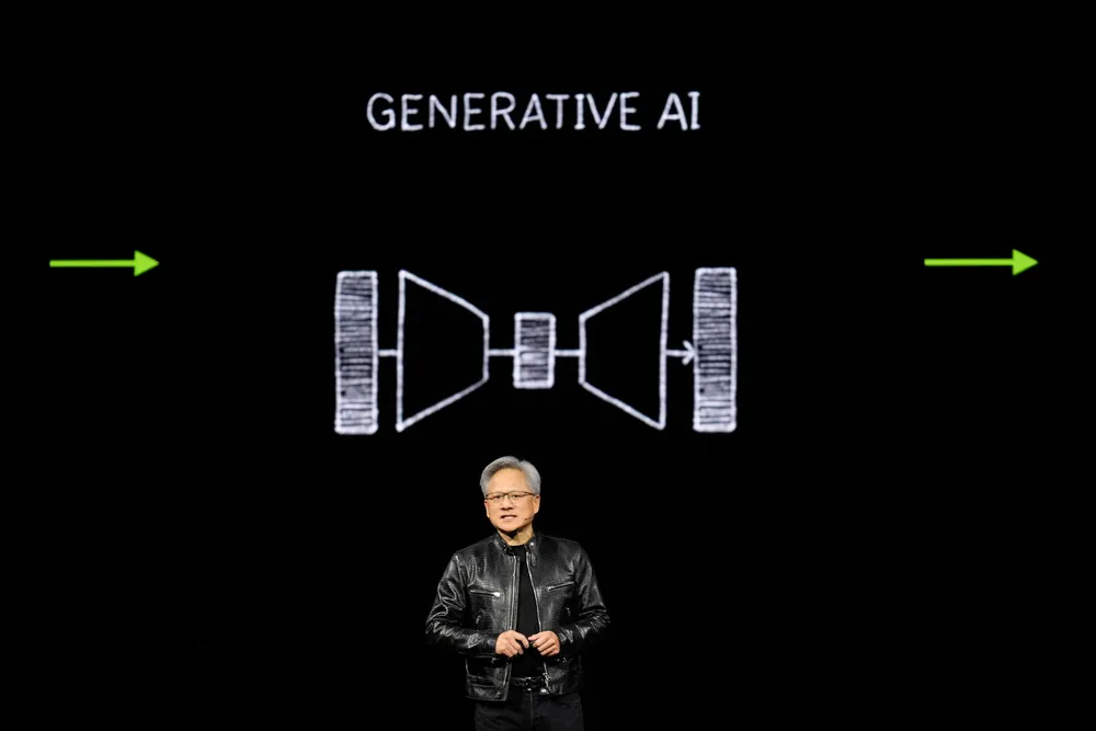 Nvidia-sjef Jensen Huang.