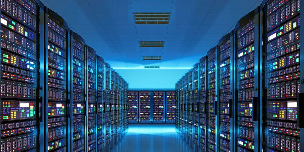A server room