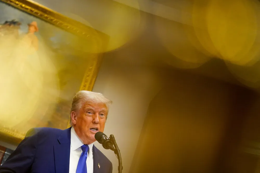 US President Donald Trump imposed 145% tariffs on Chinese goods last month.