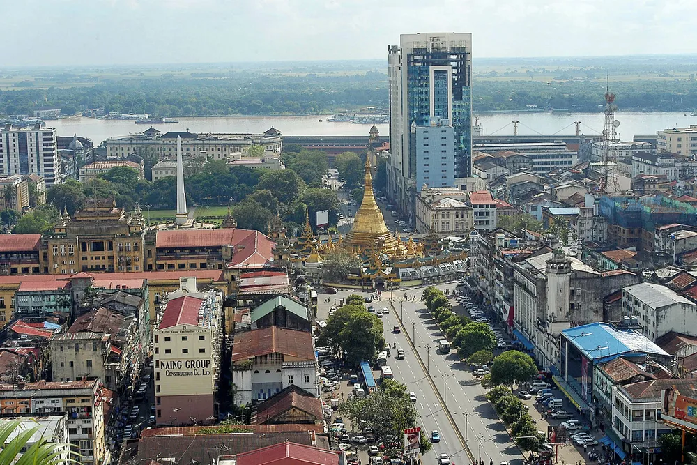Destination: the pipeline will help deliver gas to the commercial capital Yangon