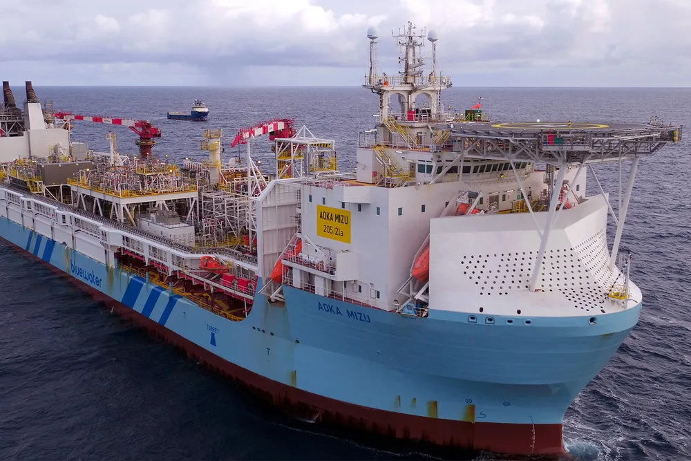 The Aoka Mizu FPSO.