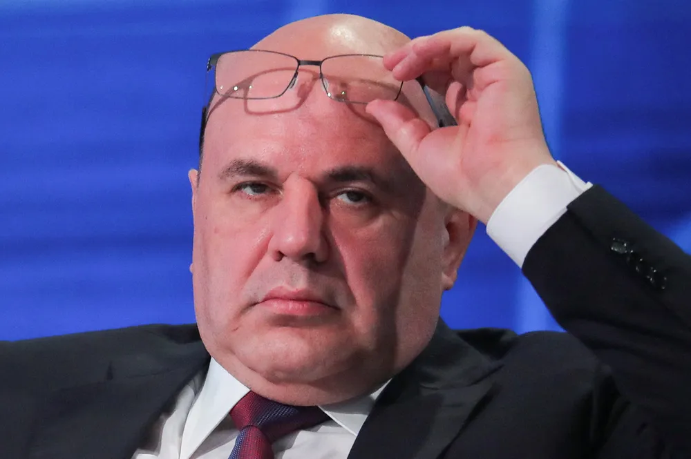 Russian Prime Minister Mikhail Mishustin.