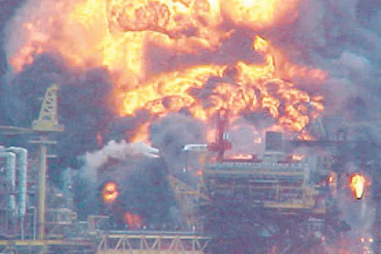 Inferno: at Bombay High North